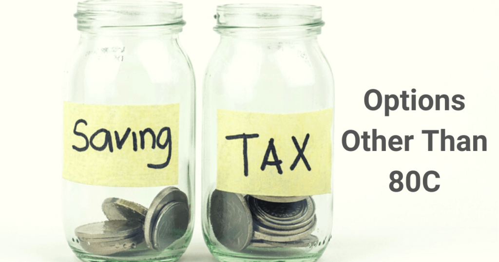 tax savings options other than 80C